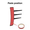 Universal Motors Fender Decoration Car Anti-scratch Anti-collision Decoration Sticker ABS Car Simulation Outlet Side Sticker