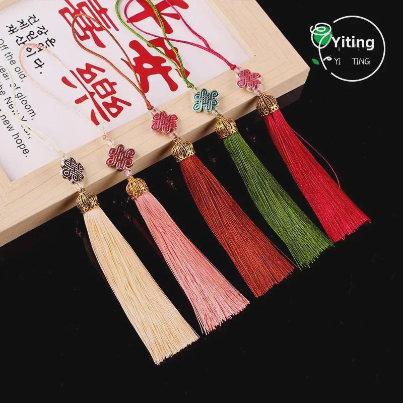 Chinese Knot Tassel Accessories: Hat, Pendant, Bookmark, and Jewelry Tassels