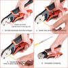 4 Way Indent Closed Barrel Crimper Solid Contacts Electrical Repair Crimping Tool 14 16 18 AWG Cables D-Sub Connectors Terminals
