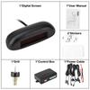 Car Auto Parking LED Parking Radar With 4 Parking Sensors Backup Car Parking Radar Monitor Detector System Backlight Display