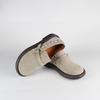 Fashion Suede Cowhide Platform Lefu Shoes Outdoor Women's Shoes Genuine Leather Brown Coffee Interior Sheepskin Vintage BigToe Workshoes