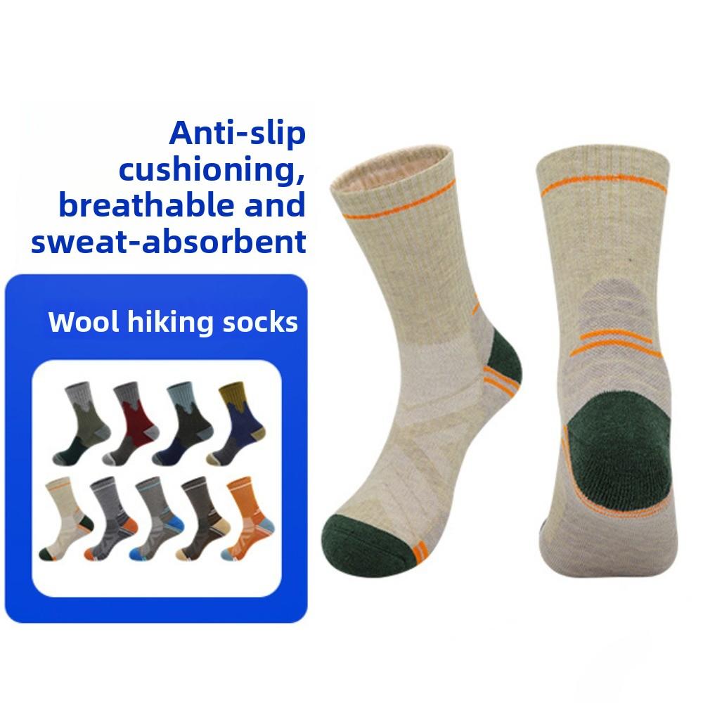 Thickened Warm Ski Socks Wear-resistant Winter Sports Socks Comfortable Hiking Socks  Cycling