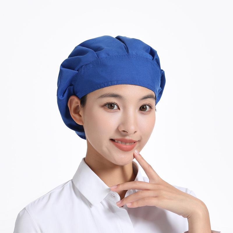 Scrub Caps Breathable Adjustable Printed Polyester Cotton Medical Headwear for Pharmacy Nurses Doctors Workers