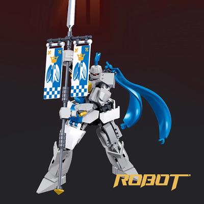 Deformation Robot Building Blocks Mecha Model Manned Mecha Dual Form Movable Joints Figure Model Bricks Kids Toys Holiday Gifts