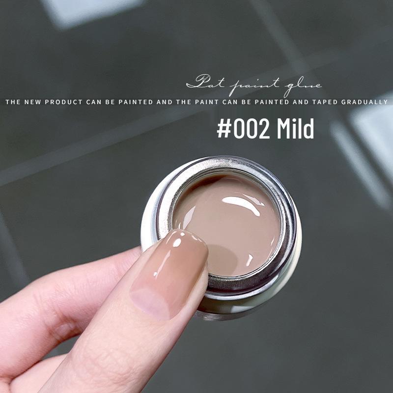 

Японский 2025 Полупрозрачный нюдовый гель-лак для ногтей - Однослойный соблазнительный ледяной цвет.