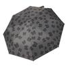 Women's Bow Sun & Rain Dual-Use Automatic Folding Umbrella - Compact, Fresh Sunshade with Black Glue for Sunscreen Protection.