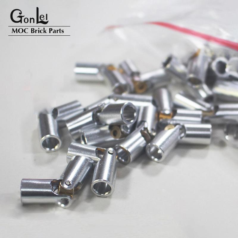 5-10-15Pcs Metal Universal Joint Axis Connector 61903 Science and Technology Series MOC Parts 9244 Building Block Parts DIY