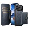 iPhone17PM Flip Case with Card Slot, Magnetic Snap, Wireless Charging Stand, S25U Leather