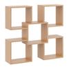 Wall Hanging Shelf, Bookcase - Marta Sonoma Oak