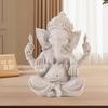 Ganesha Elephant Statue Elephant Lord Sculpture Hindu Elephant Statue Resin for Home Room Decoration