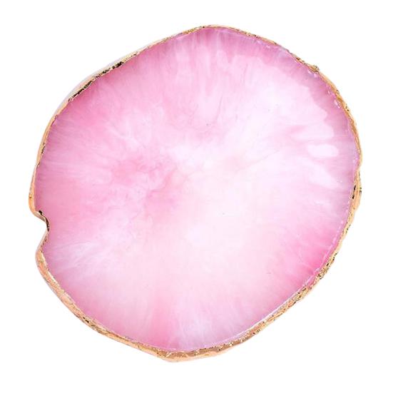 Palette Golden Edge Resin Mixing Drawing Paint Manicure Display Shelf