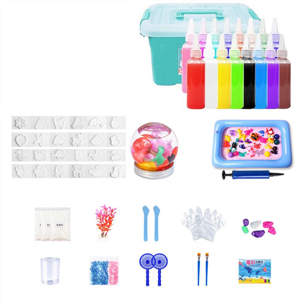 Children's Ocean DIY Colloid Toys Children's Solution Toys Diy Set Children's Ocean Enlightenment Toys Children's Educational Toys 60ml