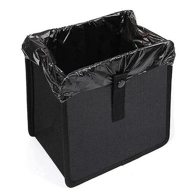 Waterproof Car Storage Bag Trash Can Hanging Storage Bag Rear Seat Back Universal Foldable Backseat Storage Box For Truck SUV RV