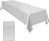Solid Color Satin Tablecloth High-Density Locking Edge Wedding Restaurant Home Desktop Decorative Tablecloth