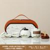 Outdoor camping tea making Yanhe Aoyama bird travel tea set activities business meeting souvenir