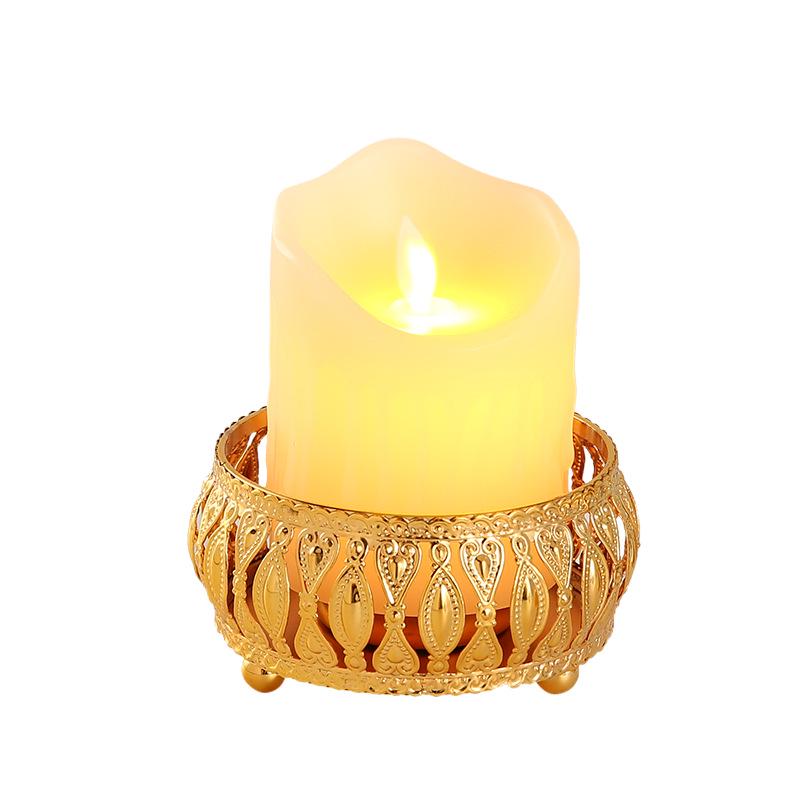 2021 Creative Metal Ornament: Iron Art Incense Burner & Candle Holder for Indoor Use