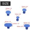 30pcs Glue Pulling Tabs Car Body Dent Removal Pulling Tabs Paintless Dent Repair Tools Glue Puller Tabs Set Blue Glue Pull Tabs pulling block puller