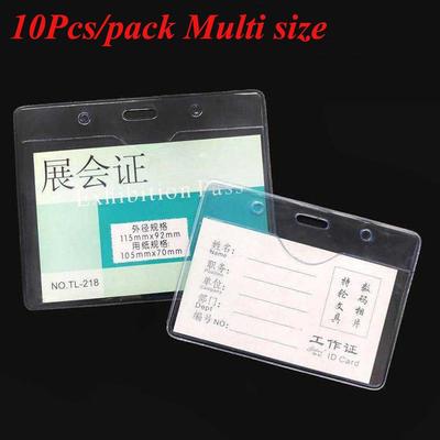 Supplies Nurse Doctor Blocking Sleeve Exhibition ID Badge Case Badge ID Card Holder Card Case
