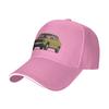 Fashion Datsun E  A  Cherry  yellow  Curved Brim Baseball Cap Suitable For Square Faces Beret Unisex