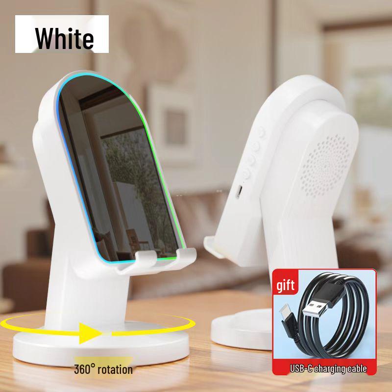 3-in-1 Wireless Induction Bluetooth Speaker & Stand