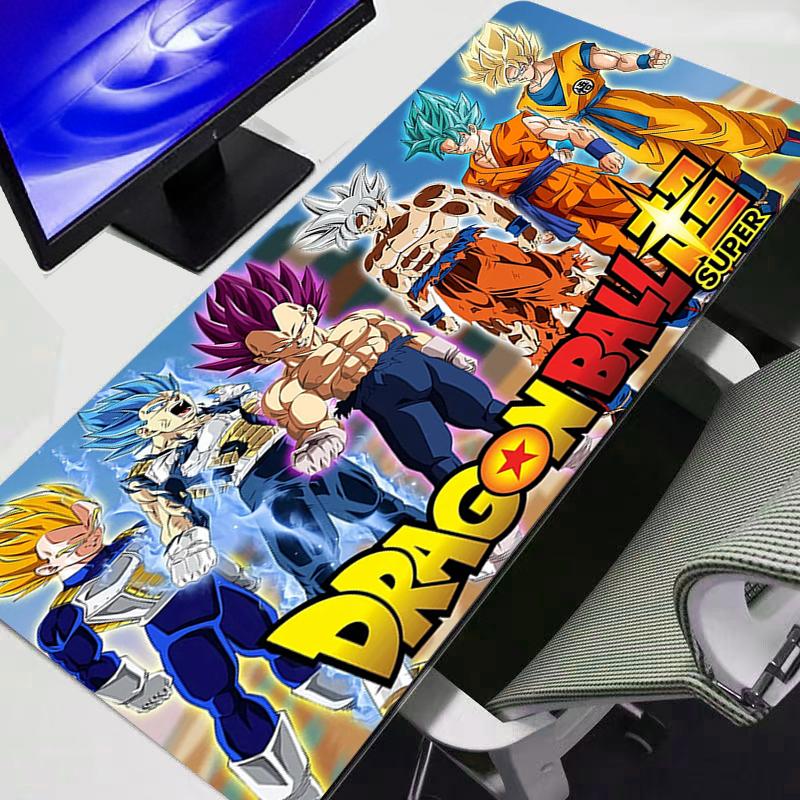 Kawaii Mouse Pad Dragon Ball Z DBZ Anime Cute Girl Gabinete Gamer Computer Desk Mat Keyboard Gaming Accessories Mousepad