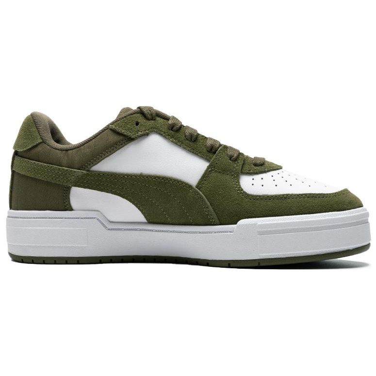 Puma Ca Pro Comfortable Shock Absorbing Durable Low-Top Sneakers Unisex Sneakers Green White 393277-02