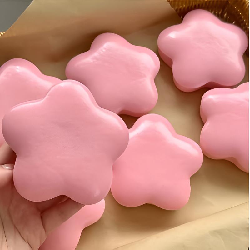 Yellow Squishy Star Fidget Toy Slow Rising Pinch Anti-anxiety Squeeze Toy Super Soft Cute Rebound Decompression Toy Funny Gifts