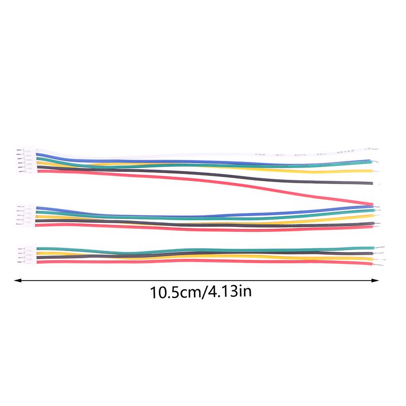 10 Stück Gh1.25 4P/5P/6 Pin Jst Gh Serie 1.25 Stecker mit Kabel 10Cm 1571 28 Awg 1.25Mm mit Verriegelungsklemme Kabel