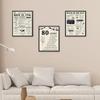 HOMANGA 80th Birthday Decorations for Men and Women, 3 Pieces Vintage 80 Years Birthday Anniversary Posters, Back In 1946 Party Decoration Supplies,