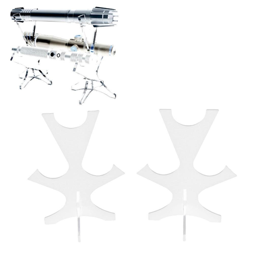 2Pcs Length Adjustable Sword Display Stand Acrylic Adjustable Sword Holder For Collections