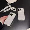 Wind Pearl Bow Mobile Phone Case Is Suitable For Iphone16Pro Transparent Silicone Soft Glitter Apple 17 Women'S Models