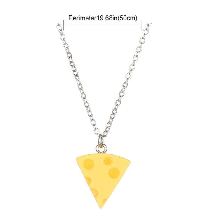 Käse-Anhänger Choker Modische Schlüsselbein-Kette Perfektes Geschenk für Freundin