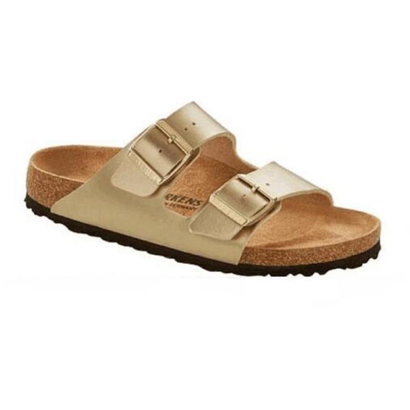 Cork sandals wish flat comfortable large size beach shoes slippers women
