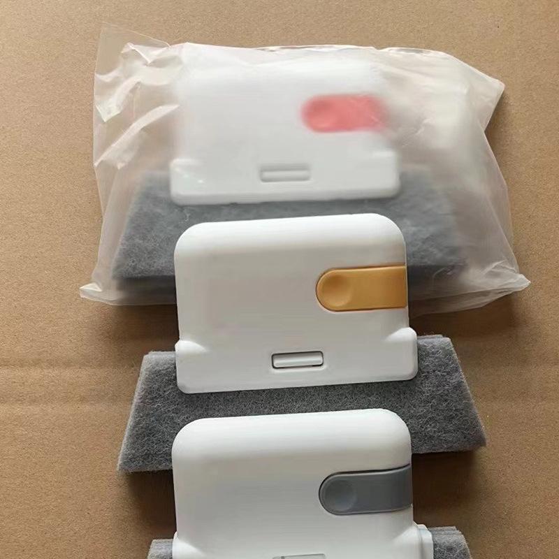 1-4PCS  Window Groove Cleaning Brush  A Small Brush for Sweeping Grooves  Window Slot Cleaning Tool