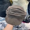 Retro Pleated Beret Women's Light and Breathable Versatile Face Small Sunshade Sun Protection Painter Cap
