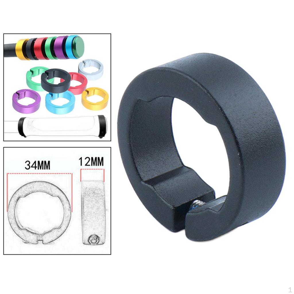 Fahrradgriffe Schnalle Schloss Fahrrad Lenker Ende Metall für 22,2 mm