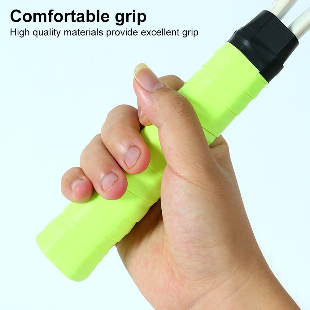 

9Pcs Tennis Racket Grip Tape Sweat Absorbent Badminton Racket Overgrip Tape Pickleball Paddle Grip Tape Badminton Accessories China Mainland