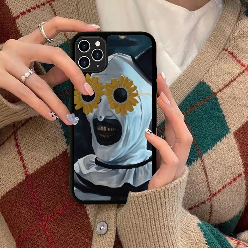 Horror Movie Terrifier Phone Case Silicone PC+TPU For For IPhone 11 12 13 14 15 16 Plus Pro Max Cover