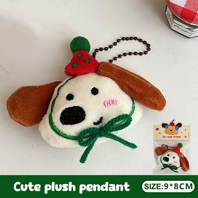 Mini Cartoon Small Animal Doll Toy Keychain Creative Cute Pendant Keychain Exquisite Backpack Decoration Accessories Gifts