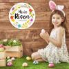 He Is Risen Door Sign Easter Decorations Indoor He Is Risen Easter Decor Hanging Decorations Christian Jesus Wood Door Hanger for Wall Home Outdoor