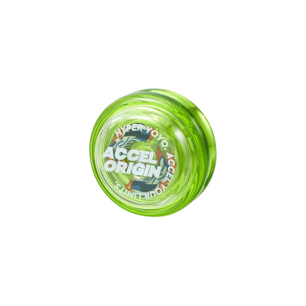 

Bandai Hyper Yoyo Accel Sporty Lime Green Toy with High Speed and Durable Design