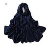 Summer New Carf Matte Satin Monochrome Long Scarf, Satin Imitation Silk Solid Color Long Silk Scarf Headscarf