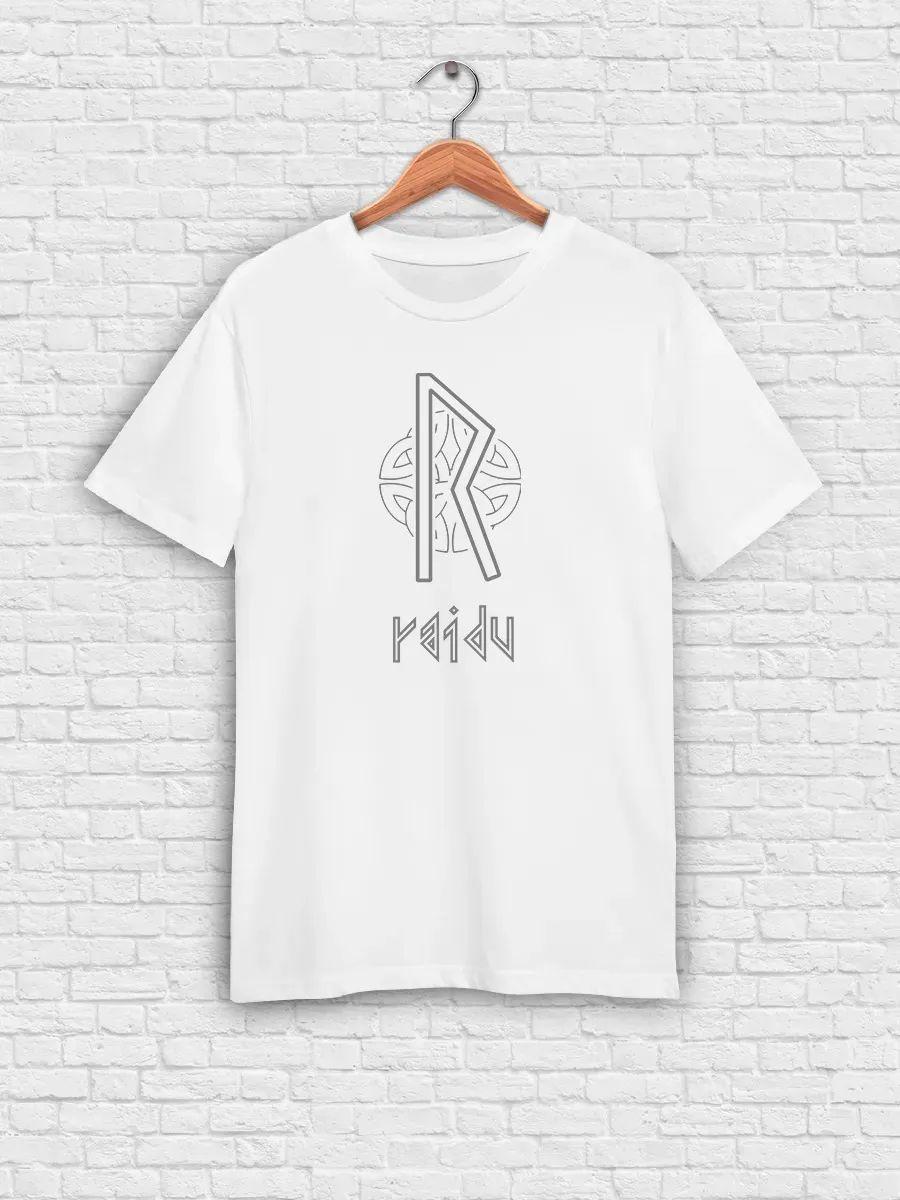 Runes T-shirt, Scandinavian medieval style S