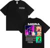 Mora Lo Mismo De Siempre Album Tour Merch T Shirts Men Women Fashion Gothic High Street Tshirt Cotton Comfort Oversized T Shirt
