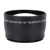 58mm 2X Câmera Telefoto Universal Liga de Alumínio Teleconversor Óptico, Lente, Acessório, + Vidro, Aprox.. 6.8 6.8 4.5cm