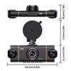 4-Channel 360 Degree Dash Cam For Cars WIFI APP Car DVR 1080P 4 Camera Lens Video Driver Recorder Rear View Camera for Vechile