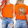 Viral Punch Cute Baby Monkey With Plush Toy Shirt Emotional Gift For Animal Lovers Kawaii Graphic Tshirts Fashion Casual Tshirt