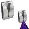 Stainless Steel Kitchen Storage Rail Bathroom Towel Hanger Wall Mount Holder