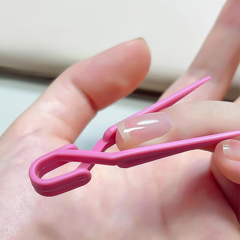 Auslaufsicherer Nagellack-Schutz-Clip-Nagelclips Acryl-Gel-Verlängerungsspitzen Nagelform-Clip DIY Französische Maniküre-Werkzeuge Zubehör