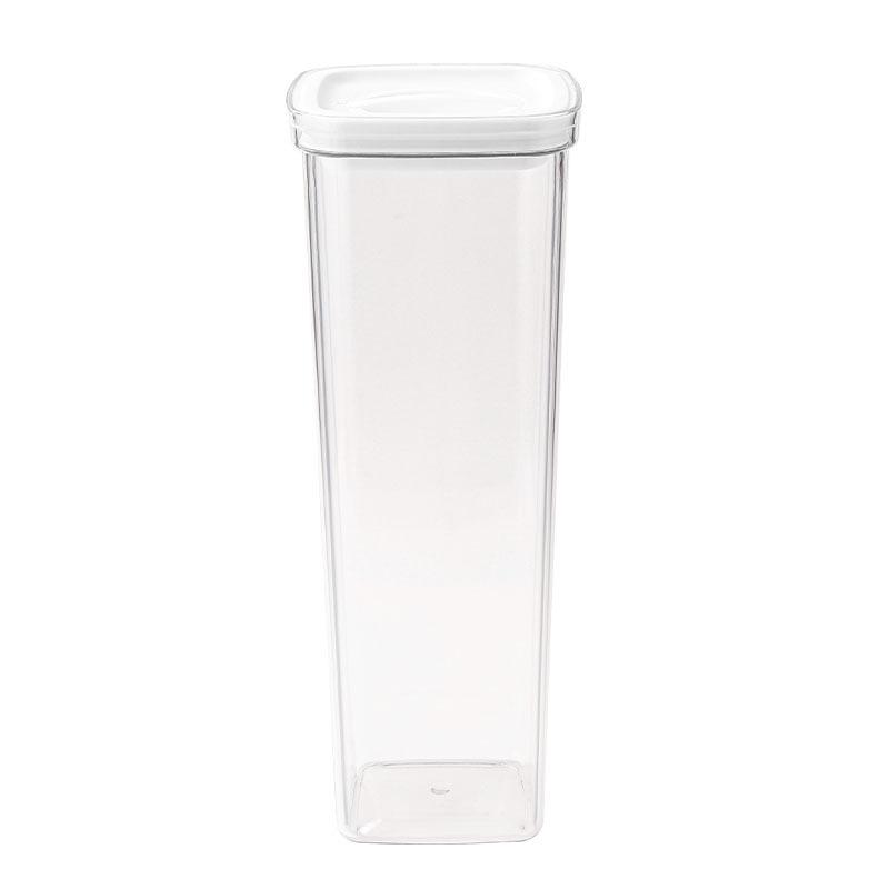 

Kitchen Multi-grain Storage Container - Transparent Rotating Sealed Container for Moisture-proof and Freshness Preservation Storage 600ml белый
